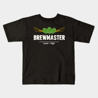 Brewmaster T-Shirt - Home Brewing Craft Beer Brewer Gift Tee Kids T-Shirt